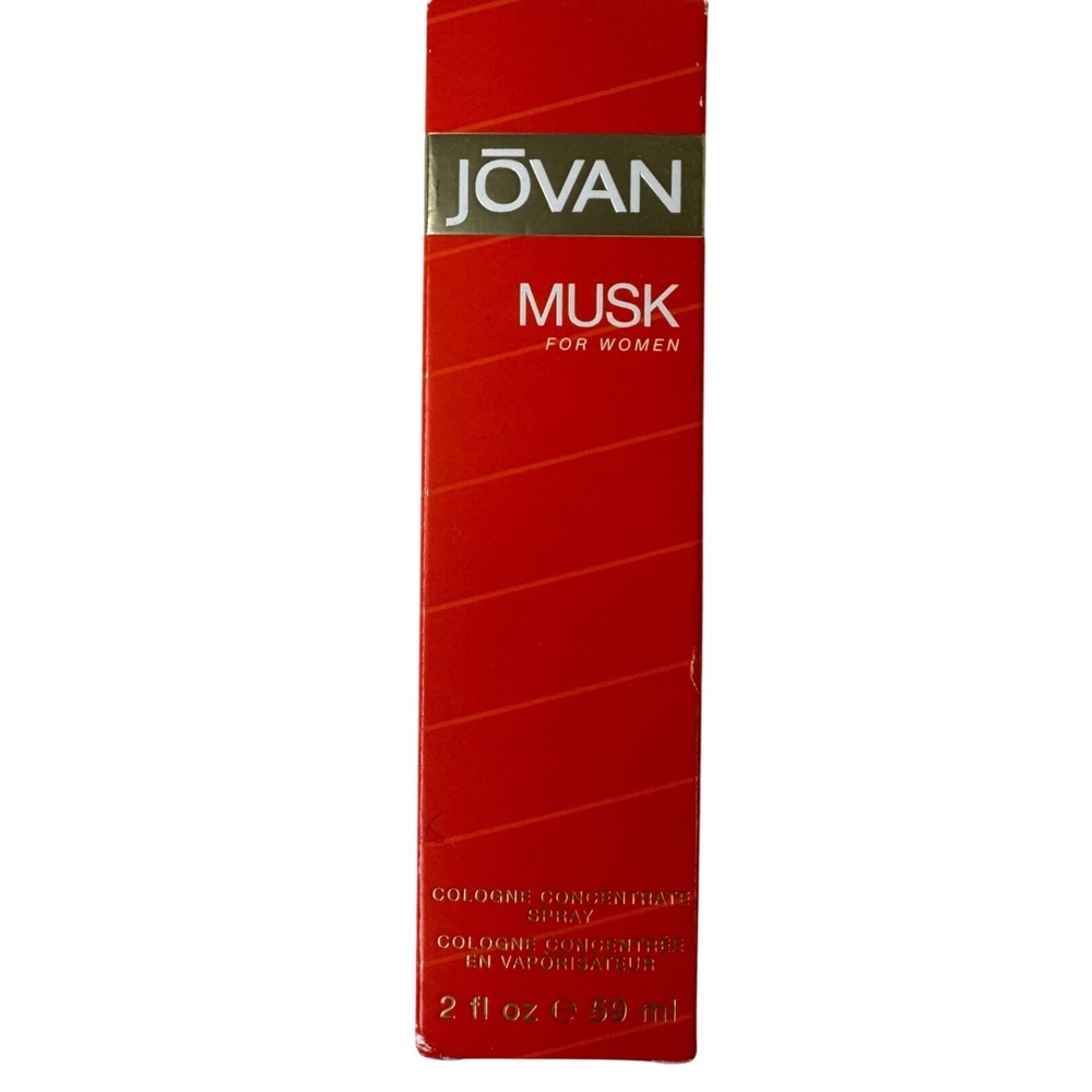 Jovan Musk for Women Cologne Concentrate Spray 2 fl oz 59 ml New in Box
